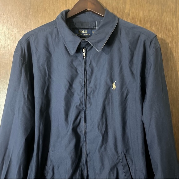 Polo Ralph Lauren Classic Navy Bi-Swing Zip Jacket Size XL Preppy Sporty - Picture 8 of 16